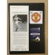 Signed picture of Warren Bradley the Manchester United footballer